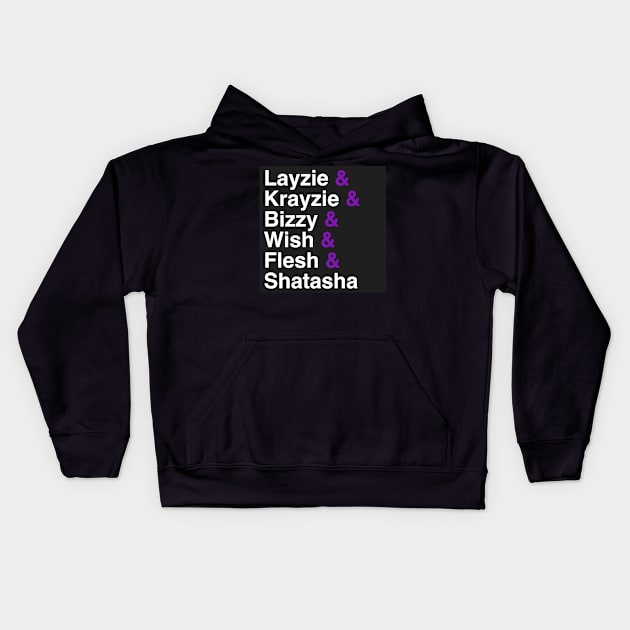 Bone Thugs & Shatasha Kids Hoodie by pmtheone